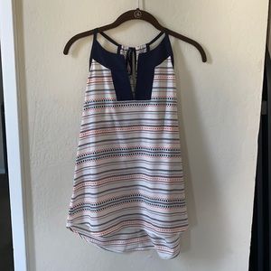 Patterned Athleta Tank